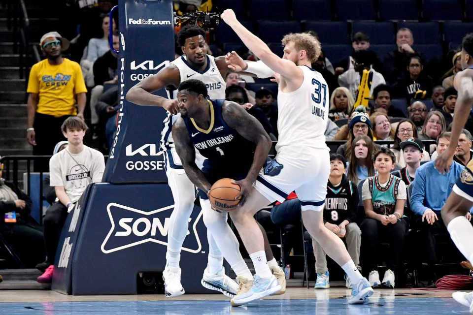 开云体育下载-大冷！锡安24+11灰熊惜败联盟倒数第一 贝36分赛季新高墨菲32分