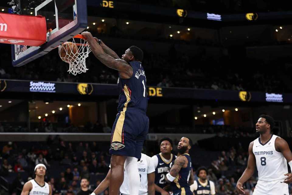 开云体育下载-大冷！锡安24+11灰熊惜败联盟倒数第一 贝36分赛季新高墨菲32分